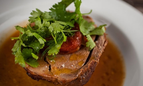 Rôti de sanglier braisé au miel et légumes :: RECETTES DE BENJY