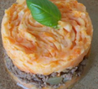 Hachis parmentier de carottes