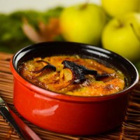 Gratin de pommes à la cannelle