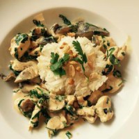 Curry rouge de poulet et shiitakes 