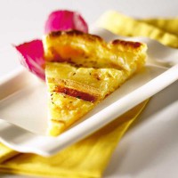 Tarte au reblochon et cumin