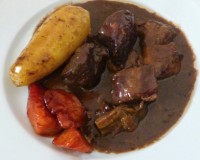 Daube de canard aux cèpes