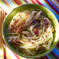Pâtes au saumon fumé