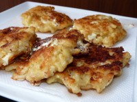Recette galettes de coquillettes parmesan et fêta