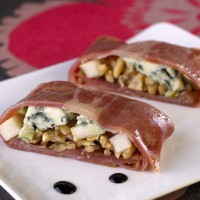 Papillotes de jambon de Parme