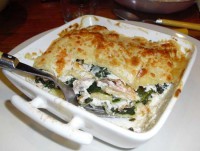 Lasagne au saumon, épinards & ricotta