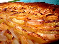 Tarte aux pommes, compote et confiture de fruits