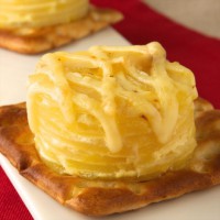 Tartine dauphinoise à l’Emmental 