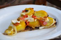 Pizza blanche aux pommes de terre