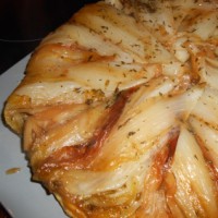Tatin d'endives au fromage de chèvre 