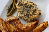 Filet de poulet à la coriandre et au citron vert