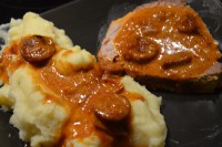 Roti de porc au Porto