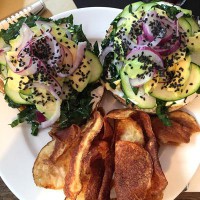 Le bagel végétarien