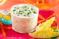 Crème de yaourt aux courgettes