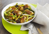 Sauté de porc au curry et raisins