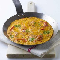 Omelette plate espagnole au thon