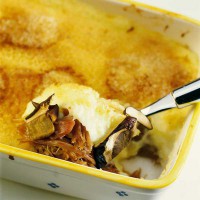 Parmentier de canard aux cèpes