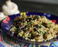 Couscous aux champignons