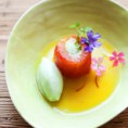 Tomates et concombre du potager