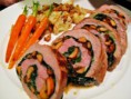 Roulé de veau au poivre