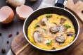 Omelette aux bolets