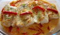 Dos de cabillaud et sa sauce poivronnée