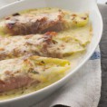 Gratin d'endives au jambon et à la béchamel